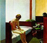 Edward Hopper Canvas Paintings - Hotel Room